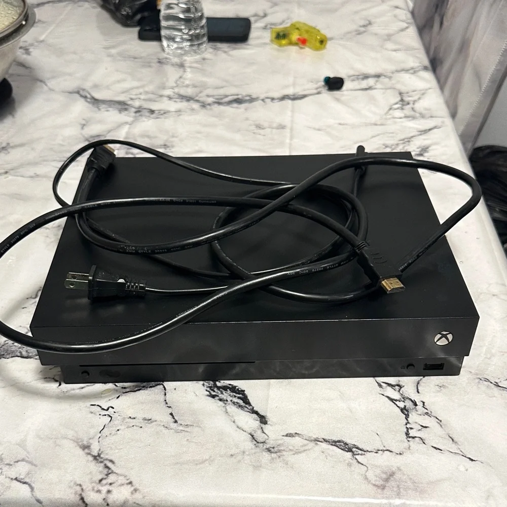 Black Gaming Console
